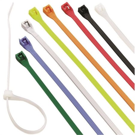 CALTERM Cable Tie 4In Asst Color 73240